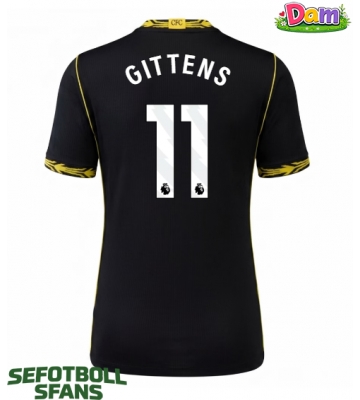 Chelsea Jamie Gittens #11 Bortatröja Kvinnor 2026-27 Kortärmad